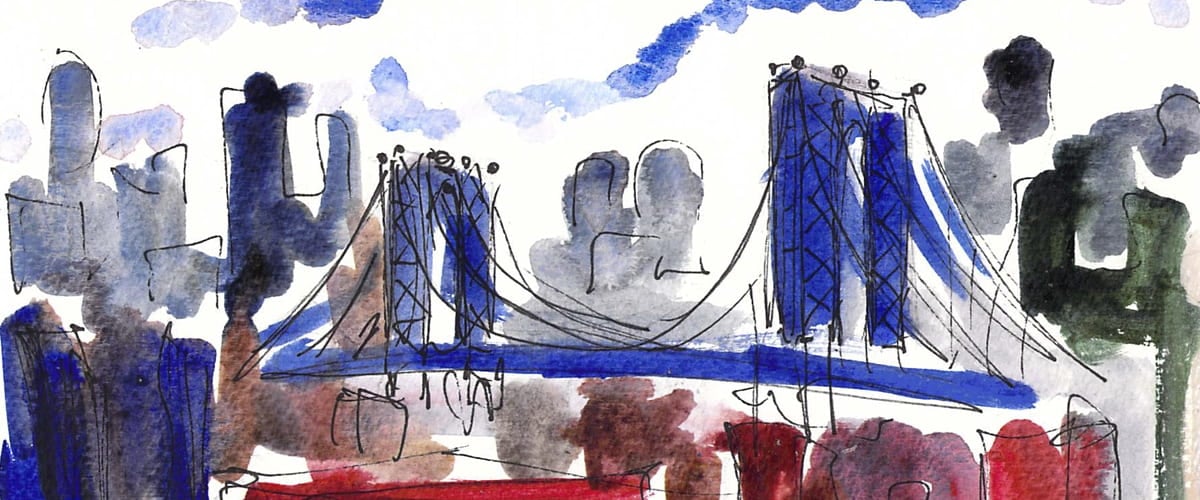 Walking in Manhattan